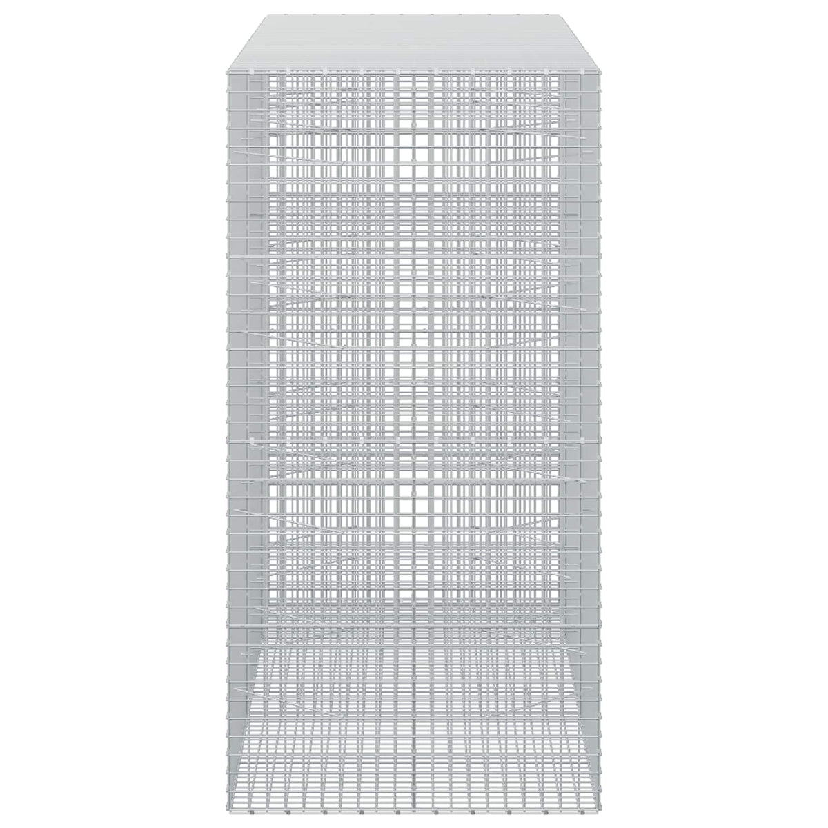vidaXL Gabion with 3.5 mm Wire and 5x5 cm Mesh 250x100x200 cm 4