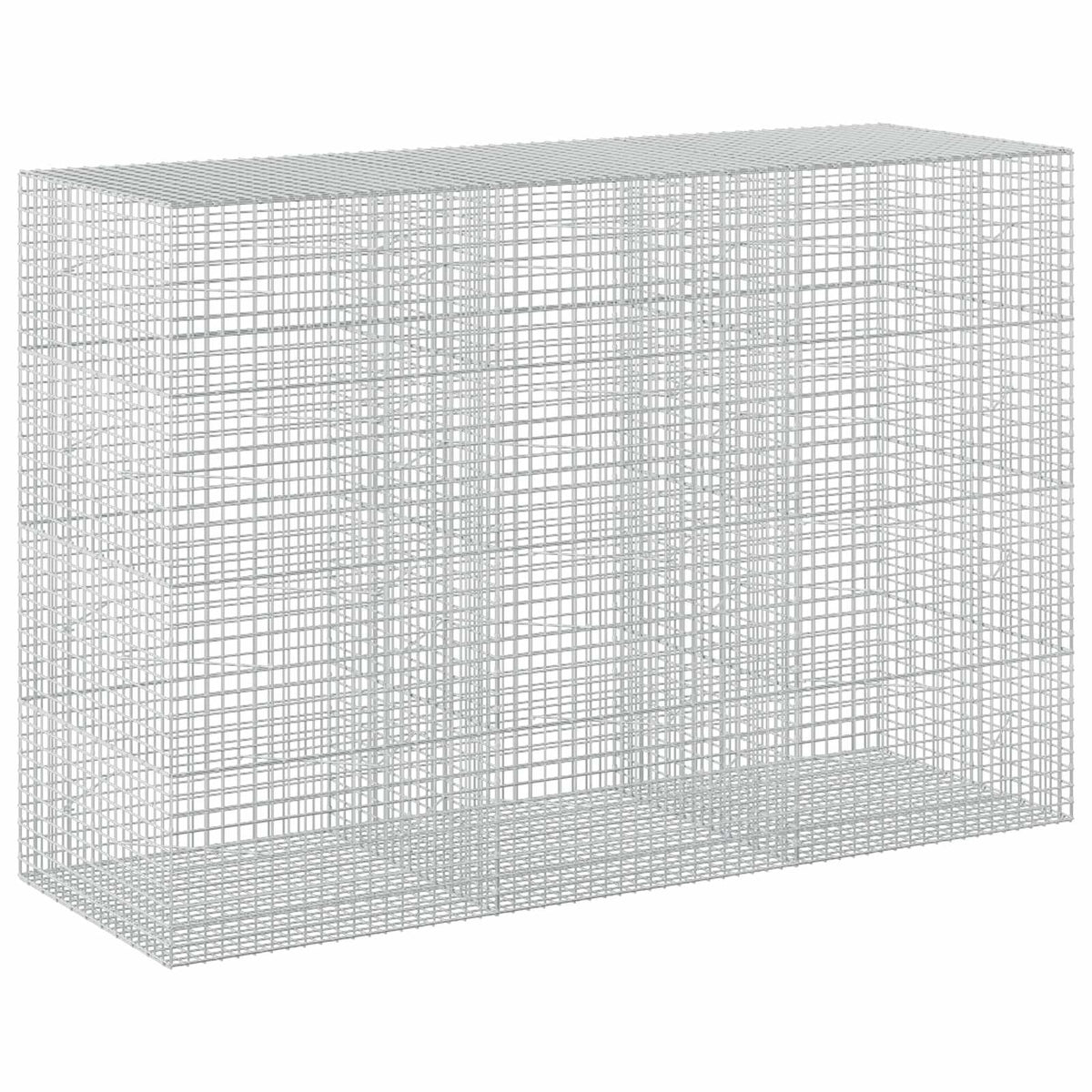 Gabion with 3.5 mm Wire and 5x5 cm Mesh 50x100x200 cm Height 200 cm Thickness 100 cm 50–1000 cm 300 cm