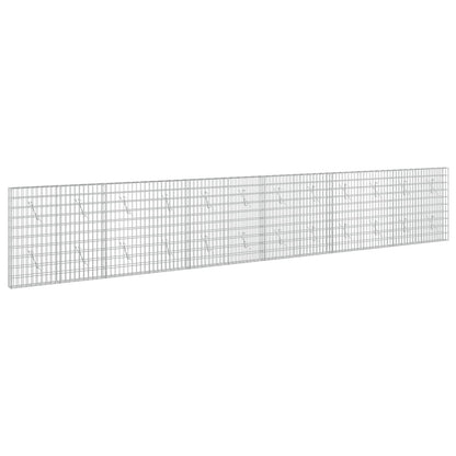 Gabion with 3.5 mm Wire and 5x10 cm Mesh 50x10x100 cm Height 100 cm Thickness 10 cm 50–1000 cm 600 cm