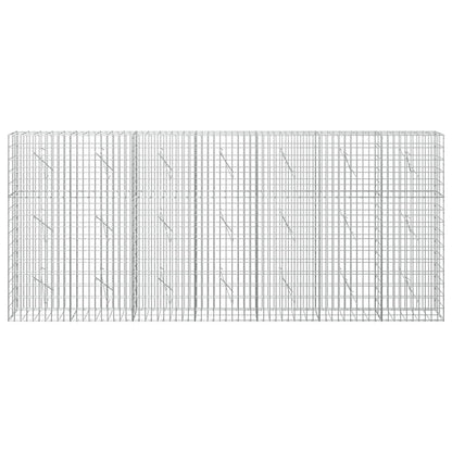 Gabion with 3.5 mm Wire and 5x10 cm Mesh 50x10x150 cm Height 150 cm Thickness 10 cm 50–1000 cm 350 cm