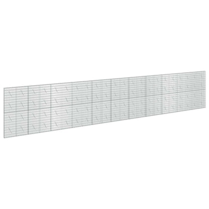 vidaXL Gabion with 3.5 mm Wire and 5x10 cm Mesh 1100x10x200 cm 2