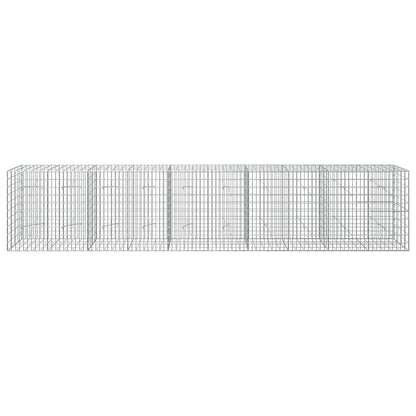 Gabion with 3.5 mm Wire and 5x10 cm Mesh 50x20x100 cm Height 100 cm Thickness 20 cm 50–1000 cm 500 cm