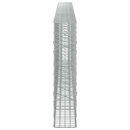 vidaXL Gabion with 3.5 mm Wire and 5x10 cm Mesh 550x20x100 cm 4