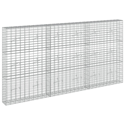 Gabion with 3.5 mm Wire and 5x10 cm Mesh 50x20x150 cm Height 150 cm Thickness 20 cm 50–1000 cm 300 cm
