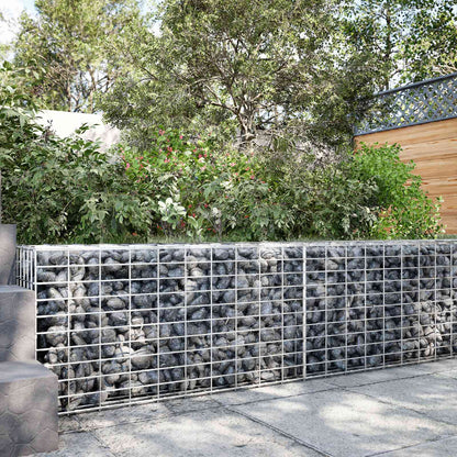 vidaXL Gabion with 3.5 mm Wire and 5x10 cm Mesh 50x30x50 cm