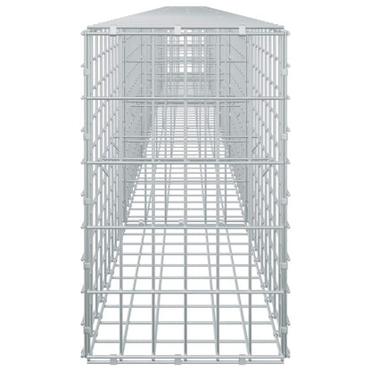 vidaXL Gabion with 3.5 mm Wire and 5x10 cm Mesh 650x30x50 cm 4