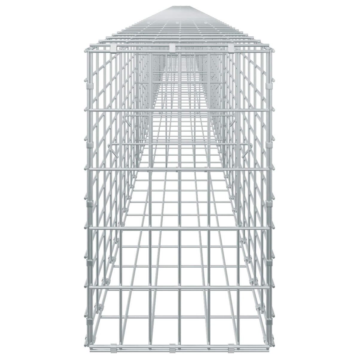 vidaXL Gabion with 3.5 mm Wire and 5x10 cm Mesh 900x30x50 cm 4