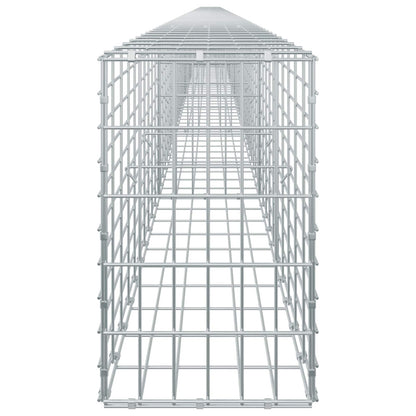 vidaXL Gabion with 3.5 mm Wire and 5x10 cm Mesh 900x30x50 cm 4