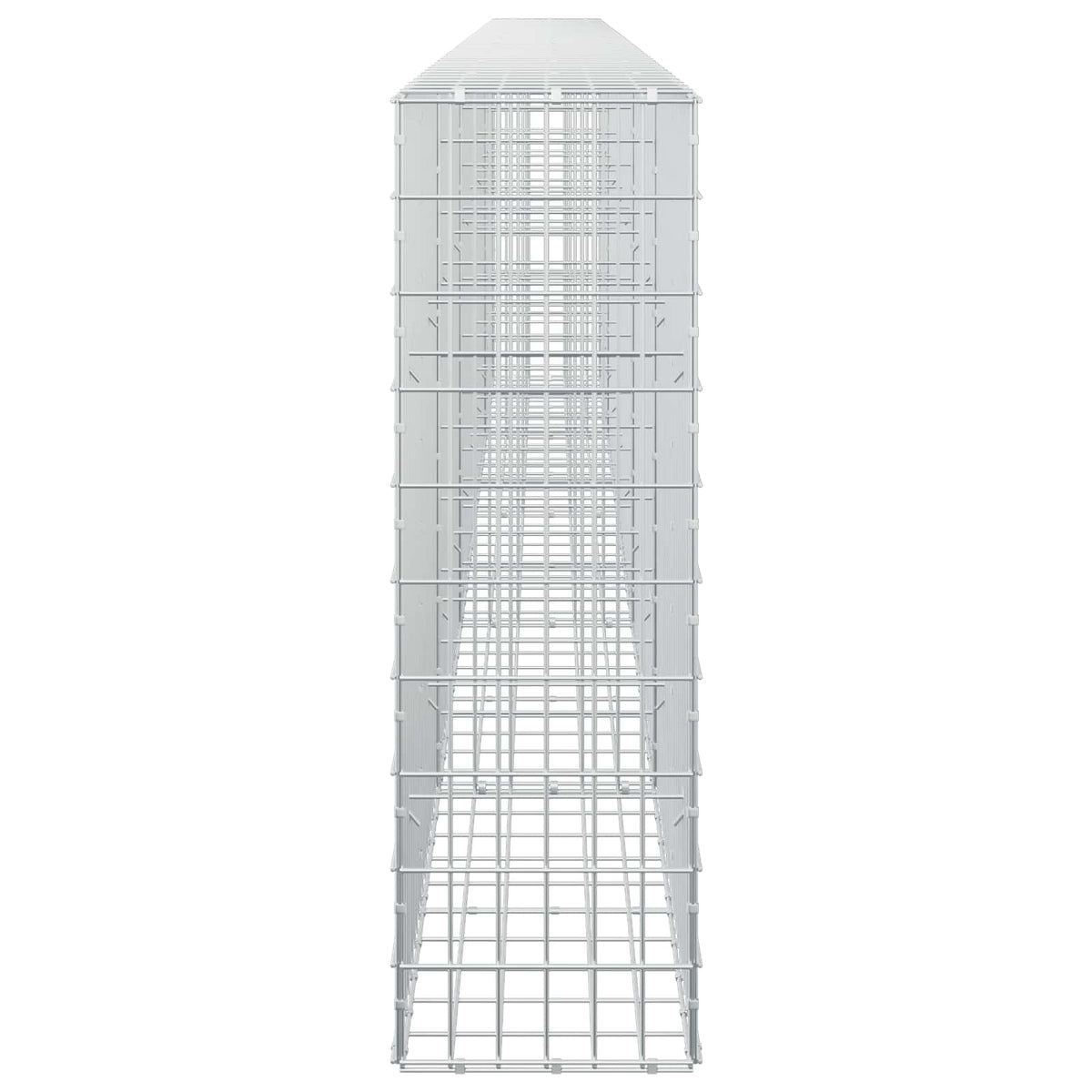 vidaXL Gabion with 3.5 mm Wire and 5x10 cm Mesh 500x30x100 cm 4