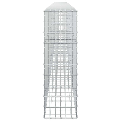 vidaXL Gabion with 3.5 mm Wire and 5x10 cm Mesh 500x30x100 cm 4