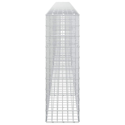 vidaXL Gabion with 3.5 mm Wire and 5x10 cm Mesh 550x30x100 cm 4