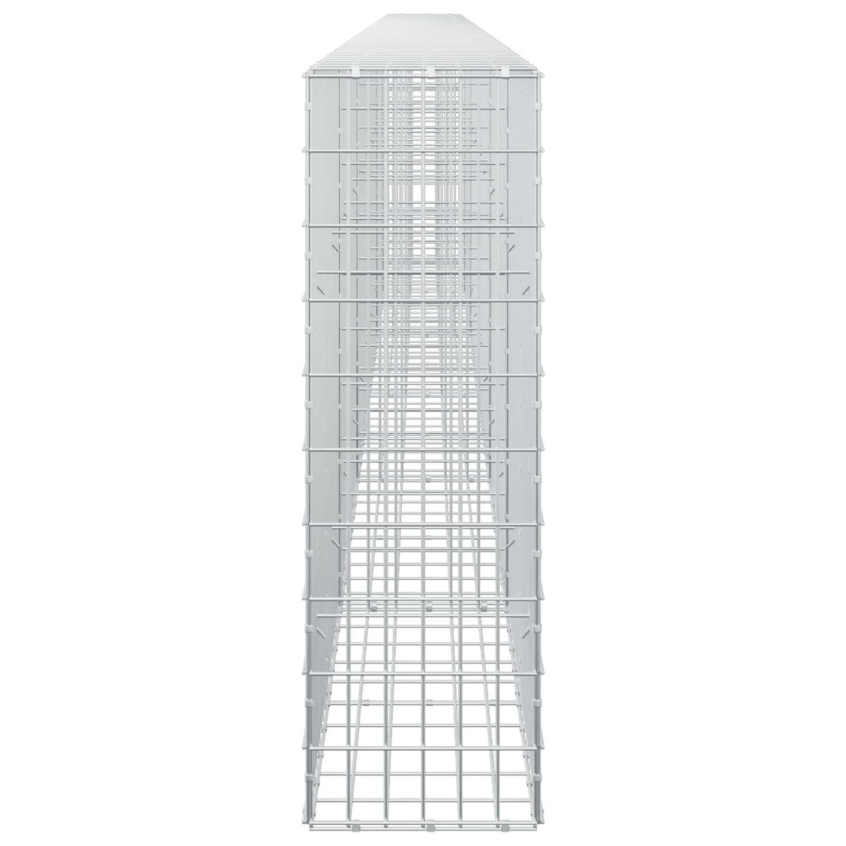 vidaXL Gabion with 3.5 mm Wire and 5x10 cm Mesh 600x30x100 cm 4