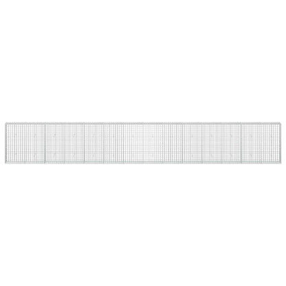 vidaXL Gabion with 3.5 mm Wire and 5x10 cm Mesh 700x30x100 cm 3