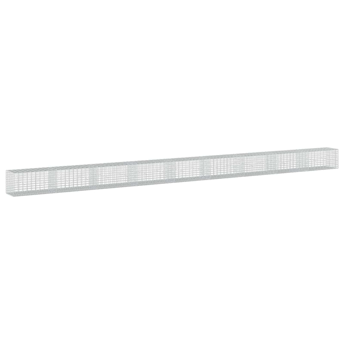 vidaXL Gabion with 3.5 mm Wire and 5x10 cm Mesh 900x50x50 cm 2