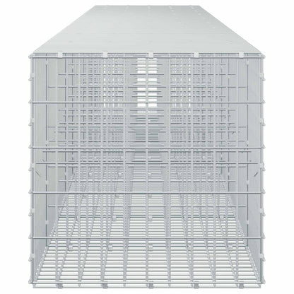 vidaXL Gabion with 3.5 mm Wire and 5x10 cm Mesh 900x50x50 cm 4