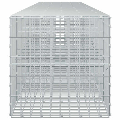 vidaXL Gabion with 3.5 mm Wire and 5x10 cm Mesh 950x50x50 cm 4