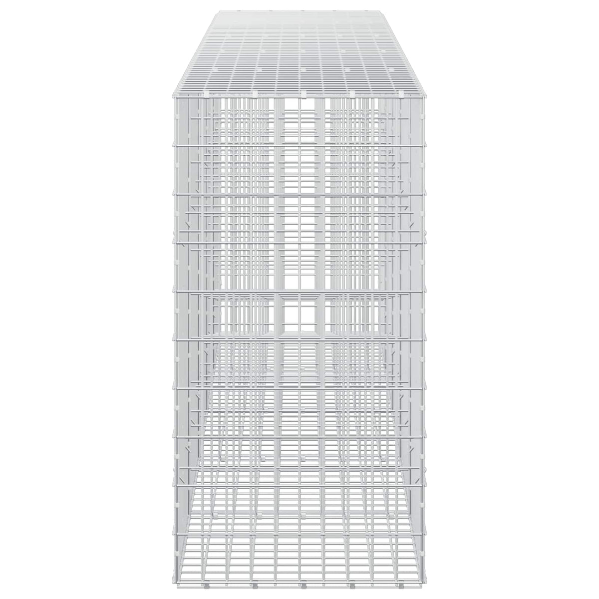 vidaXL Gabion with 3.5 mm Wire and 5x10 cm Mesh 500x50x100 cm 4
