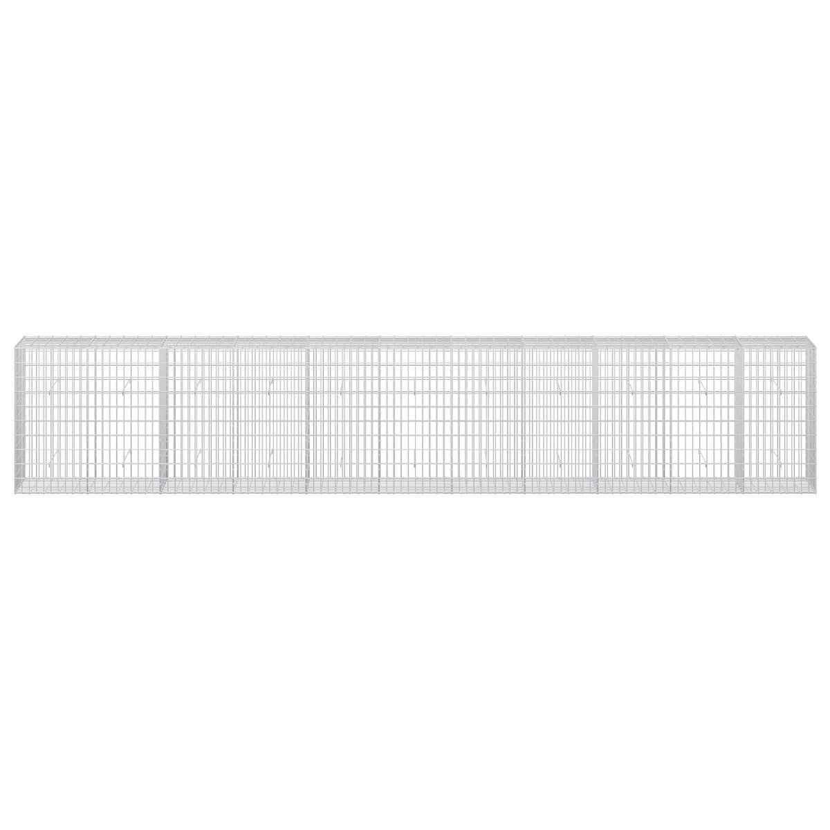 Gabion with 3.5 mm Wire and 5x10 cm Mesh 50x50x100 cm Height 100 cm Thickness 50 cm 50–1000 cm 550 cm
