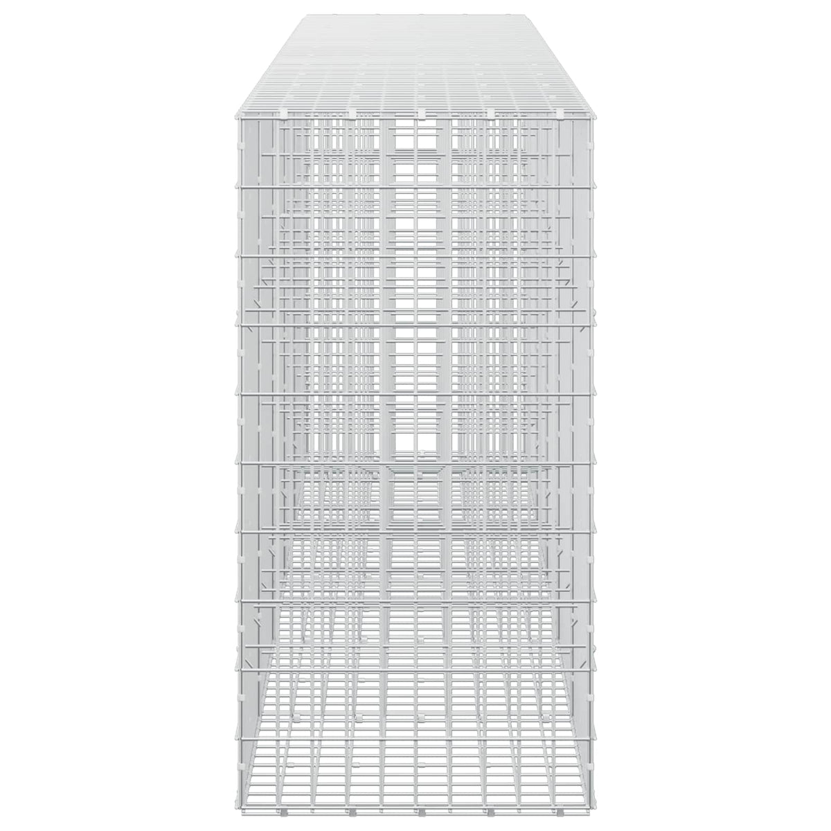 vidaXL Gabion with 3.5 mm Wire and 5x10 cm Mesh 550x50x100 cm 4