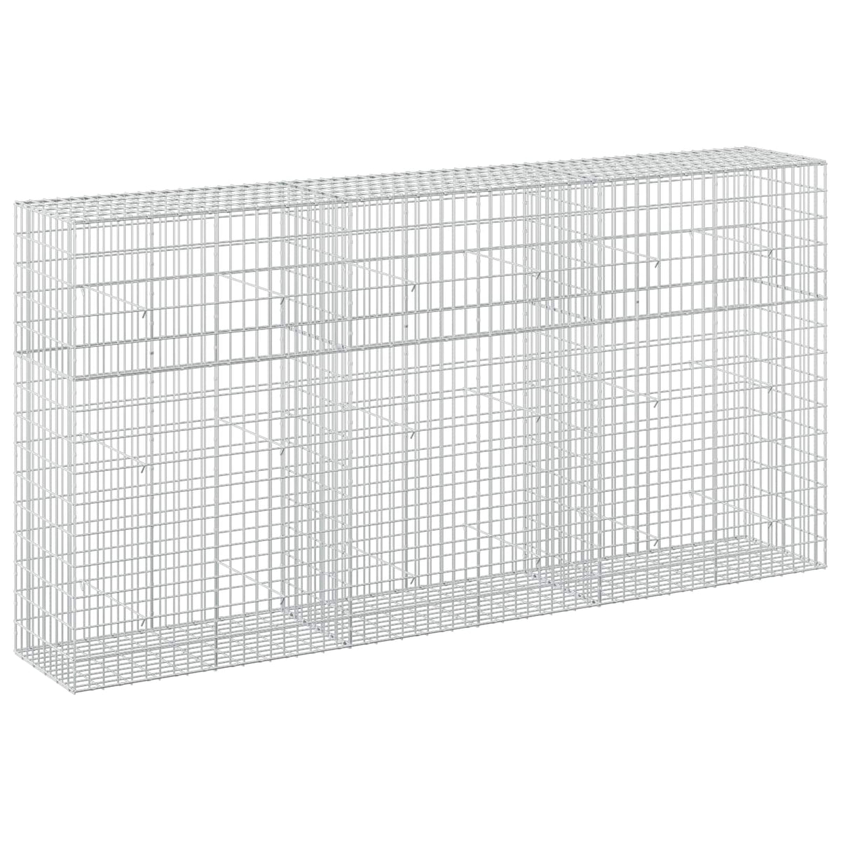 Gabion with 3.5 mm Wire and 5x10 cm Mesh 50x50x150 cm Height 150 cm Thickness 50 cm 50–1000 cm 300 cm