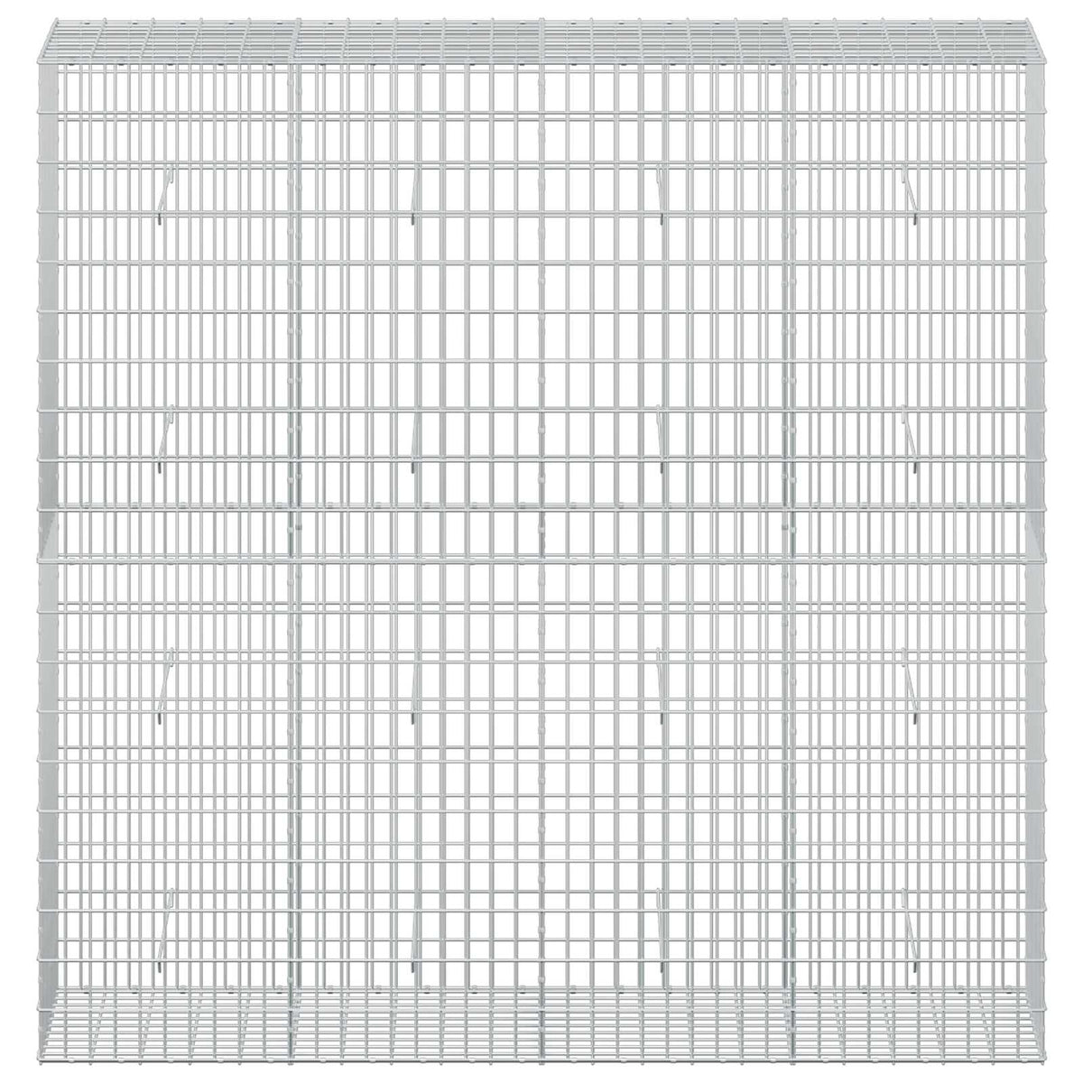 Gabion with 3.5 mm Wire and 5x10 cm Mesh 50x50x200 cm Height 200 cm Thickness 50 cm 50–1000 cm 200 cm
