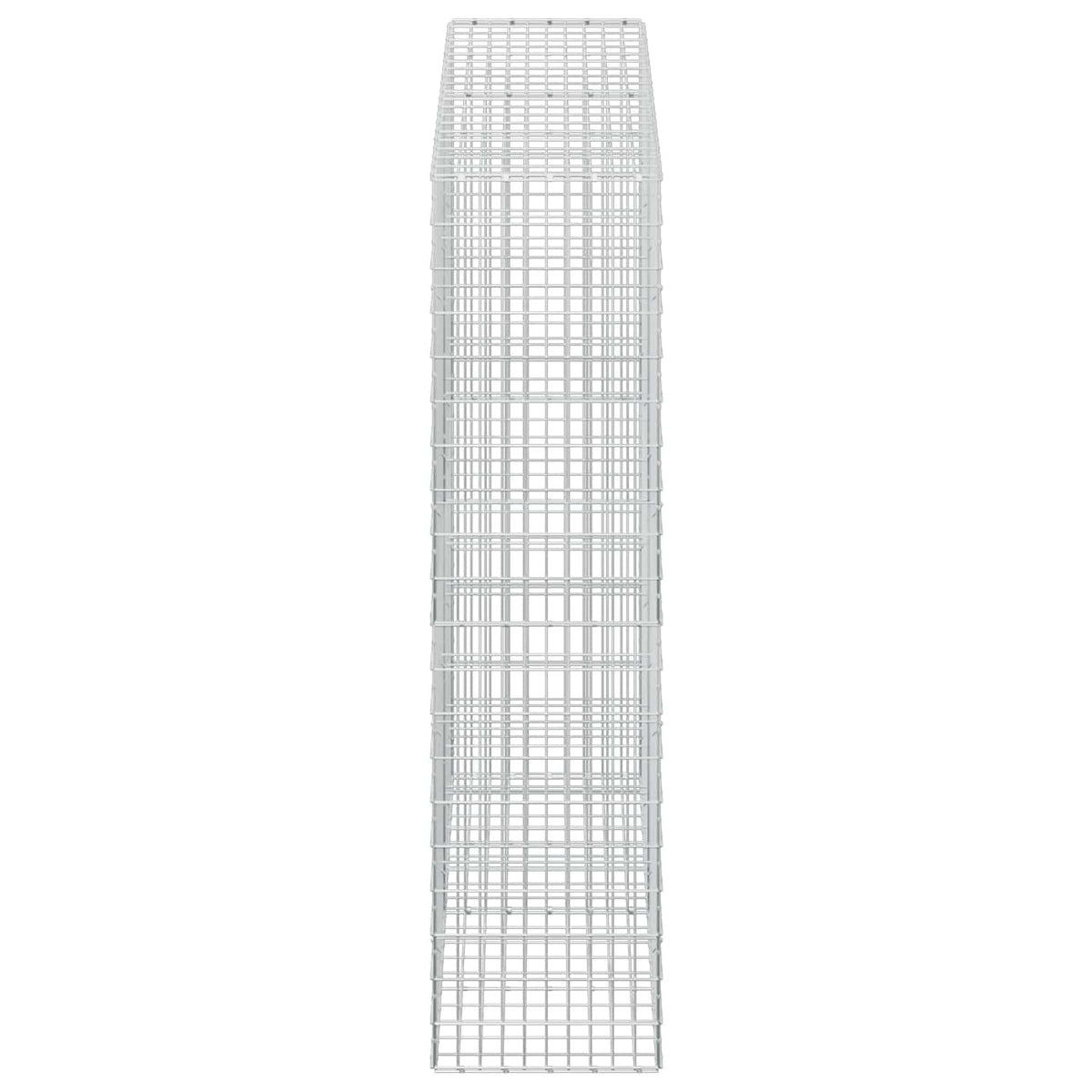vidaXL Gabion with 3.5 mm Wire and 5x10 cm Mesh 200x50x200 cm 4