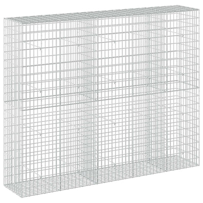 Gabion with 3.5 mm Wire and 5x10 cm Mesh 50x50x200 cm Height 200 cm Thickness 50 cm 50–1000 cm 250 cm