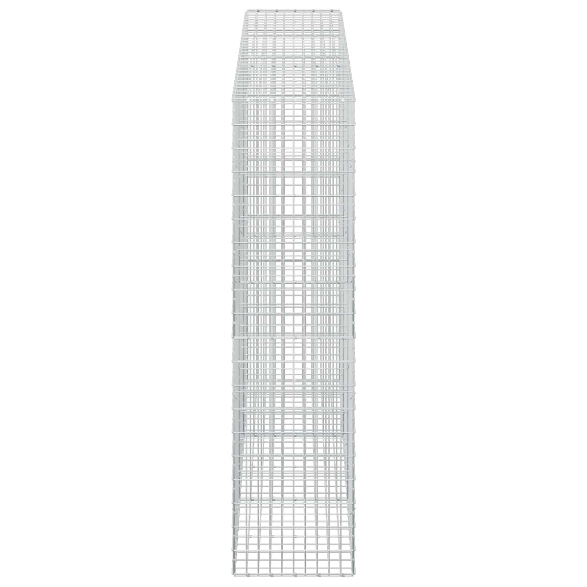 vidaXL Gabion with 3.5 mm Wire and 5x10 cm Mesh 300x50x200 cm 4