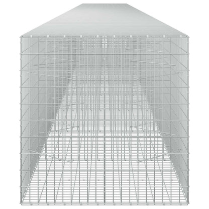 Gabion with 3.5 mm Wire and 5x10 cm Mesh 1050x100x100 cm 1050 cm