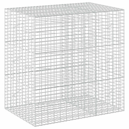 vidaXL Gabion with 3.5 mm Wire and 5x10 cm Mesh 150x100x150 cm 2