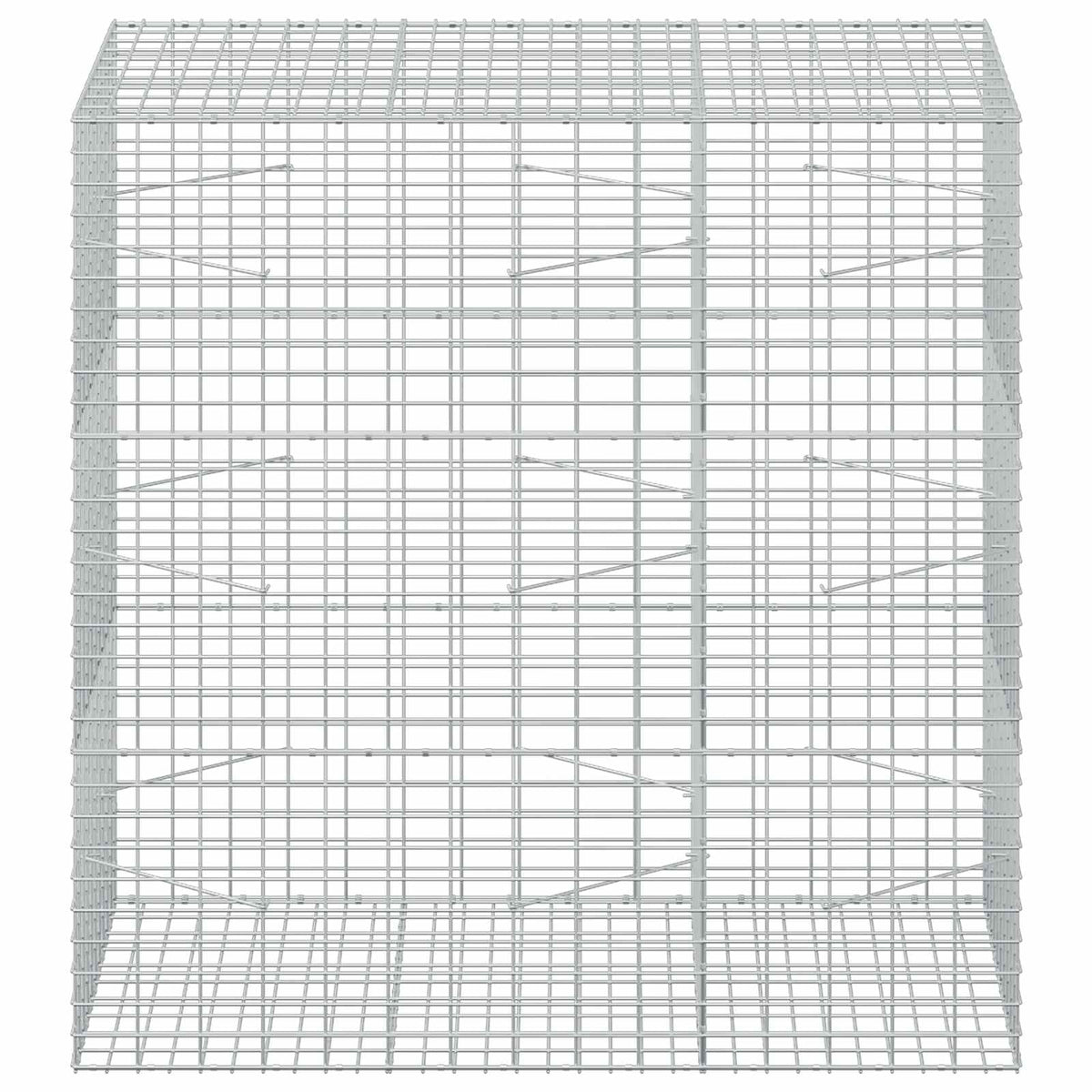 Gabion with 3.5 mm Wire and 5x10 cm Mesh 50x100x150 cm Height 150 cm Thickness 100 cm 50–1000 cm 150 cm