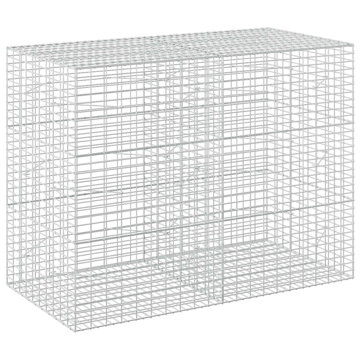 Gabion with 3.5 mm Wire and 5x10 cm Mesh 50x100x150 cm Height 150 cm Thickness 100 cm 50–1000 cm 200 cm