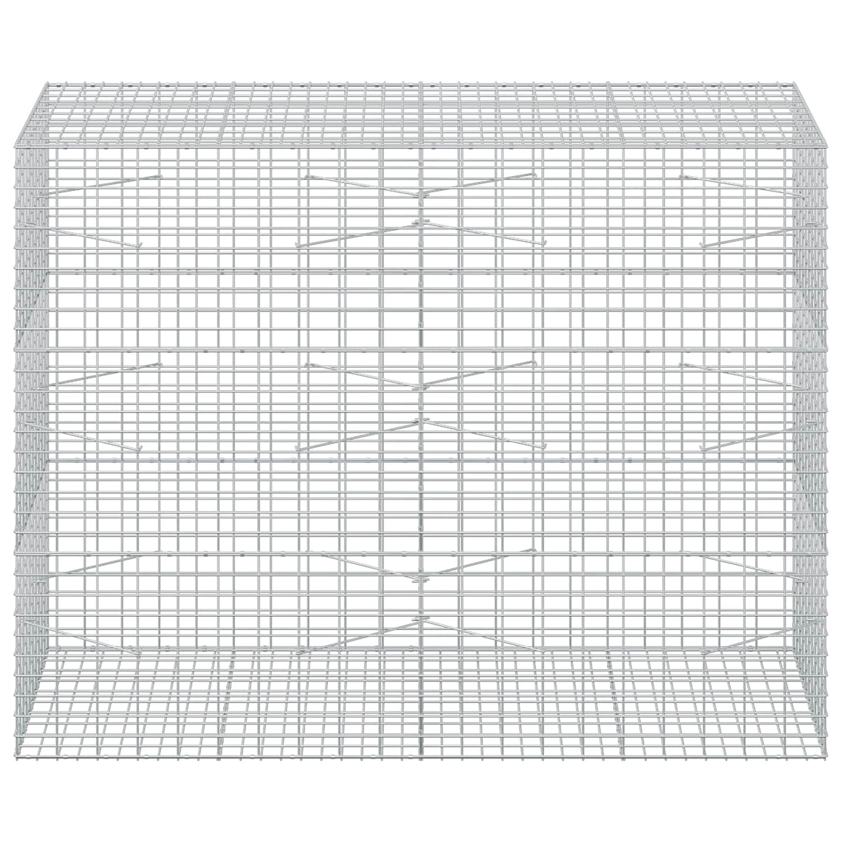 Gabion with 3.5 mm Wire and 5x10 cm Mesh 50x100x150 cm Height 150 cm Thickness 100 cm 50–1000 cm 200 cm