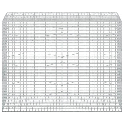 Gabion with 3.5 mm Wire and 5x10 cm Mesh 50x100x150 cm Height 150 cm Thickness 100 cm 50–1000 cm 200 cm
