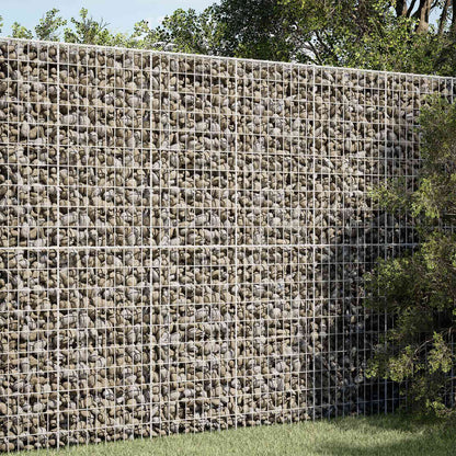 vidaXL Gabion with 3.5 mm Wire and 5x10 cm Mesh 150x100x200 cm 1
