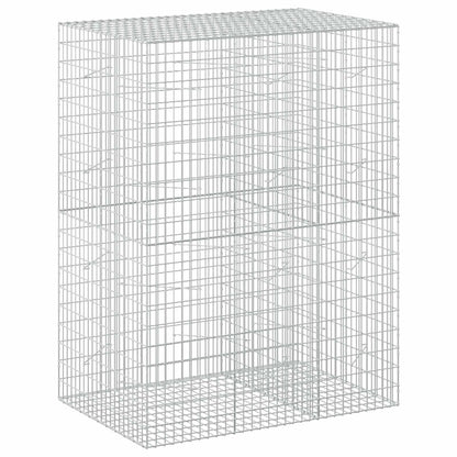 vidaXL Gabion with 3.5 mm Wire and 5x10 cm Mesh 150x100x200 cm 2