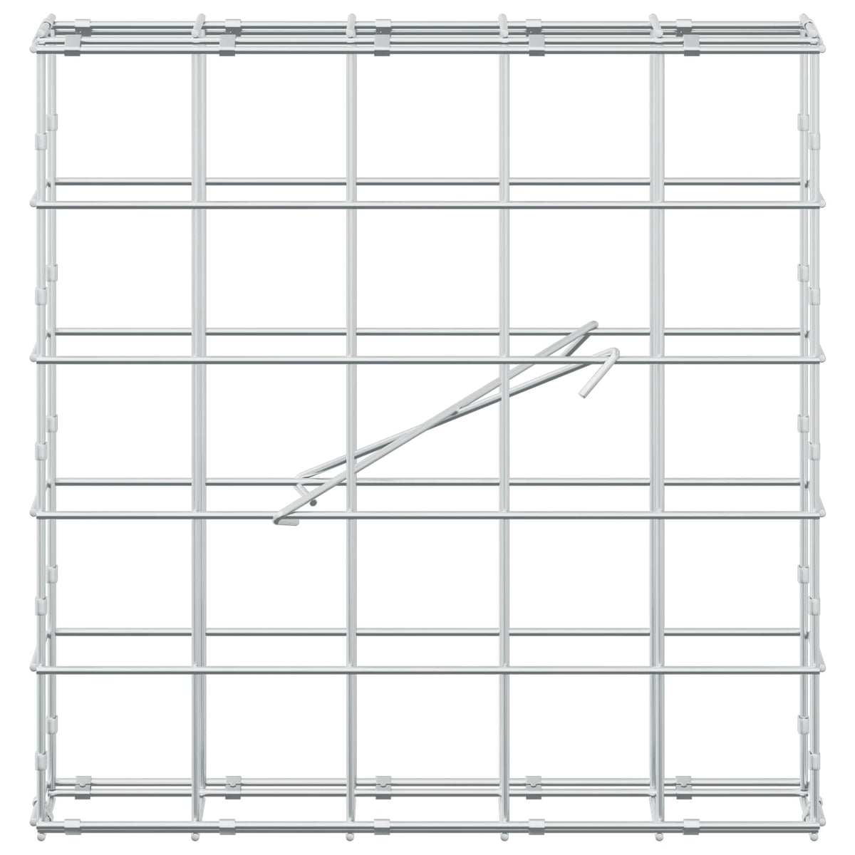 Gabion with 3.5 mm Wire and 10x10 cm Mesh 50x10x50 cm 50 cm