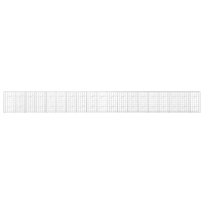 vidaXL Gabion with 3.5 mm Wire and 10x10 cm Mesh 950x10x100 cm 3