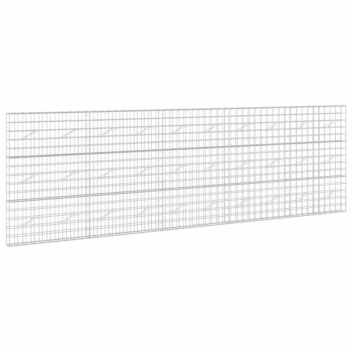 Gabion with 3.5 mm Wire and 10x10 cm Mesh 50x10x150 cm Height 150 cm Thickness 10 cm 50–1000 cm 500 cm