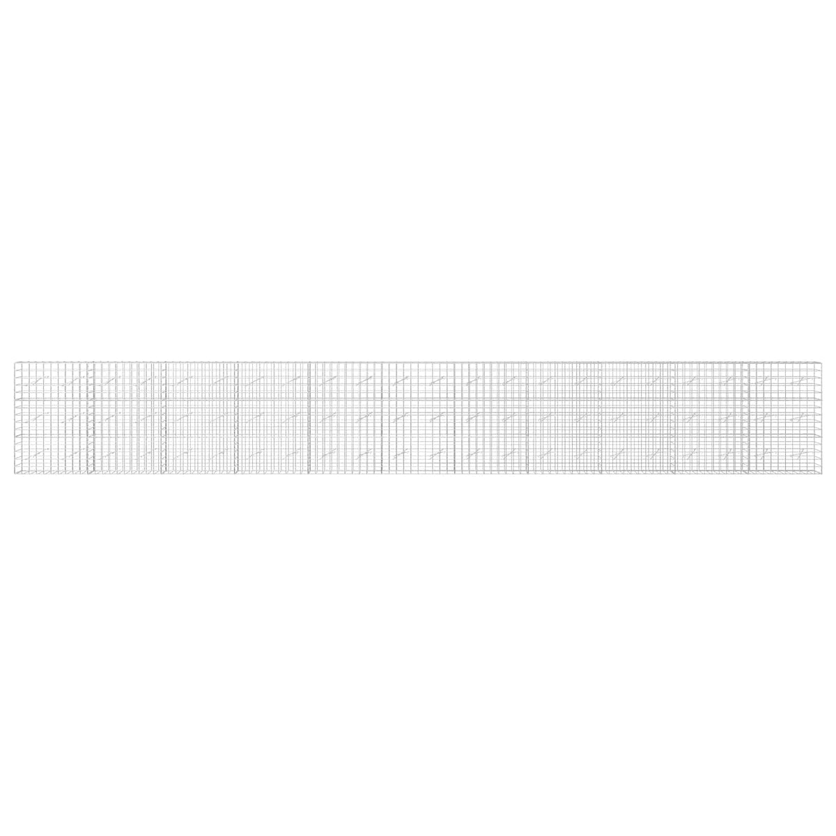 Gabion with 3.5 mm Wire and 10x10 cm Mesh 1050x10x150 cm 1100 cm