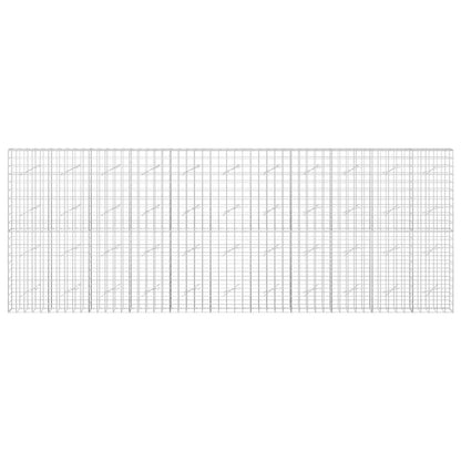 Gabion with 3.5 mm Wire and 10x10 cm Mesh 50x10x200 cm Height 200 cm Thickness 10 cm 50–1000 cm 550 cm