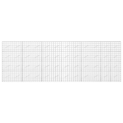 Gabion with 3.5 mm Wire and 10x10 cm Mesh 50x10x200 cm Height 200 cm Thickness 10 cm 50–1000 cm 600 cm