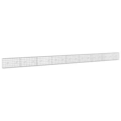 vidaXL Gabion with 3.5 mm Wire and 10x10 cm Mesh 850x20x50 cm 2