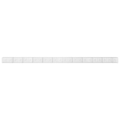Gabion with 3.5 mm Wire and 10x10 cm Mesh 1050x20x50 cm Height 50 cm Thickness 20 cm 1050–1200 cm 1150 cm