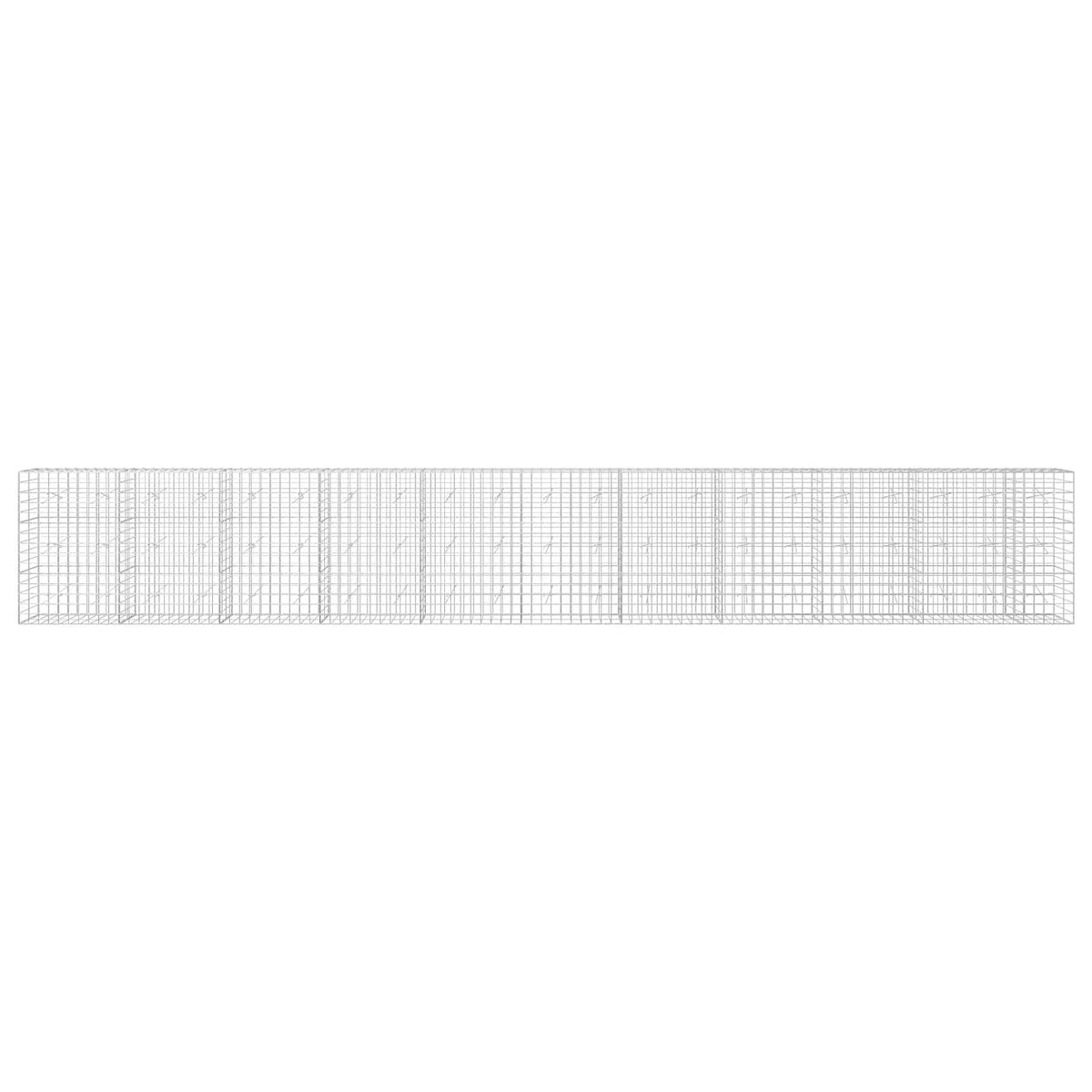 Gabion with 3.5 mm Wire and 10x10 cm Mesh 1050x20x150 cm 1050 cm