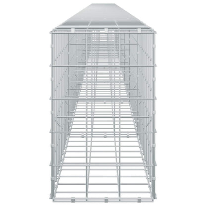 vidaXL Gabion with 3.5 mm Wire and 10x10 cm Mesh 750x30x50 cm 4