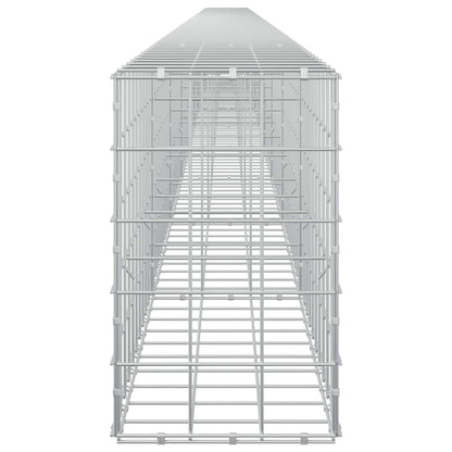 vidaXL Gabion with 3.5 mm Wire and 10x10 cm Mesh 900x30x50 cm 4
