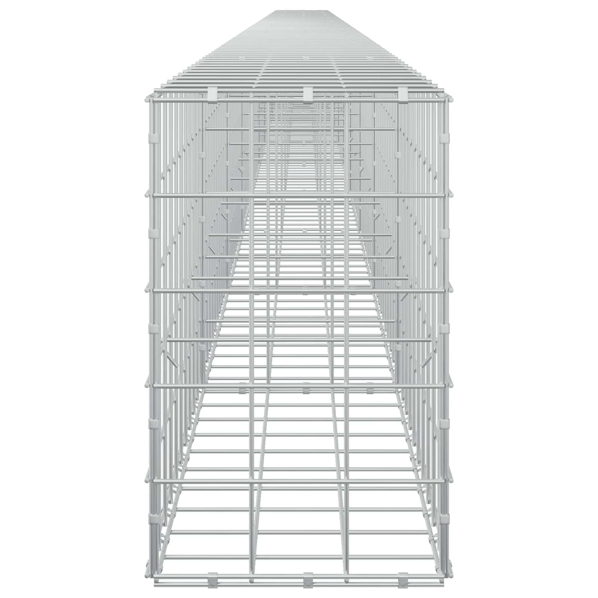 vidaXL Gabion with 3.5 mm Wire and 10x10 cm Mesh 950x30x50 cm 4
