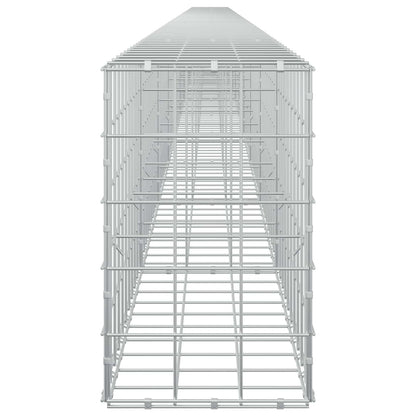vidaXL Gabion with 3.5 mm Wire and 10x10 cm Mesh 950x30x50 cm 4