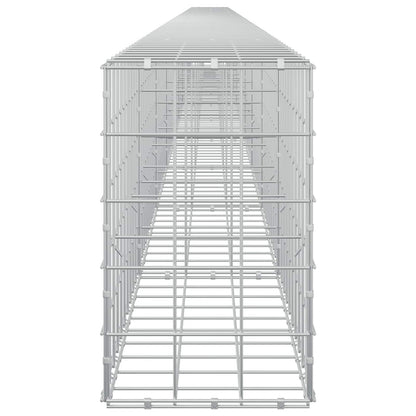 vidaXL Gabion with 3.5 mm Wire and 10x10 cm Mesh 1000x30x50 cm 4